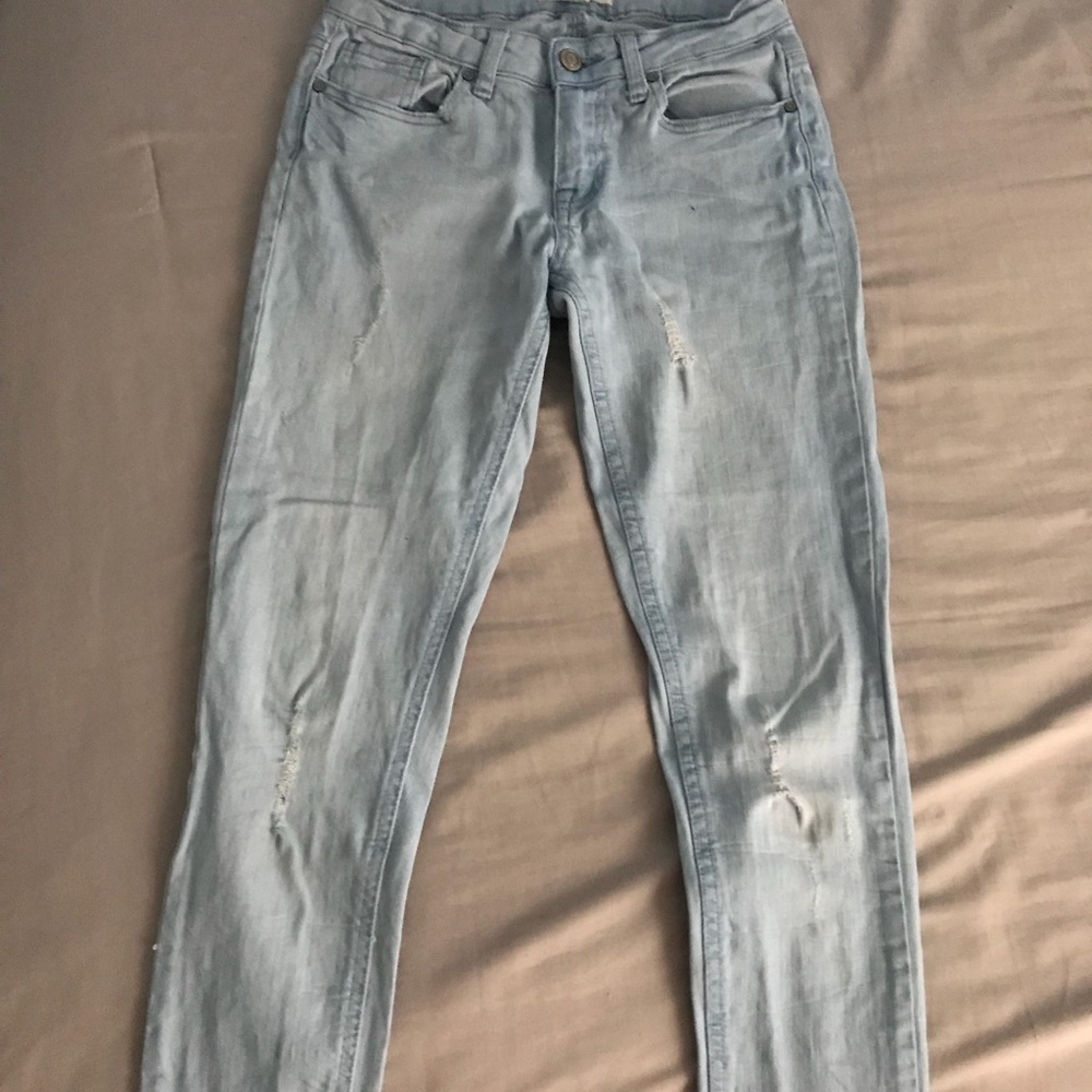 Light blue jeans
